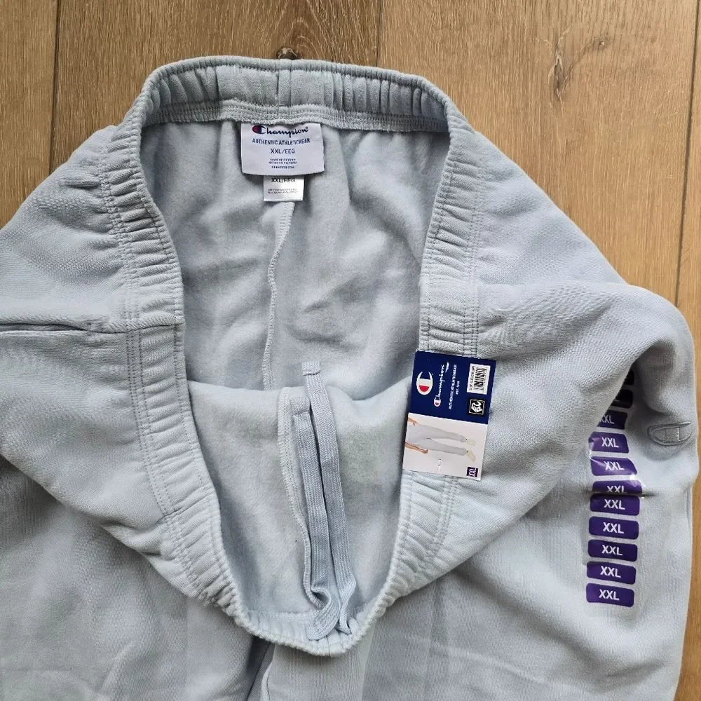 New Womens Champion fleece Lined jogger sweats silver spotlight - Picture 4 of 7